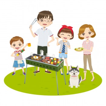 barbecue-family