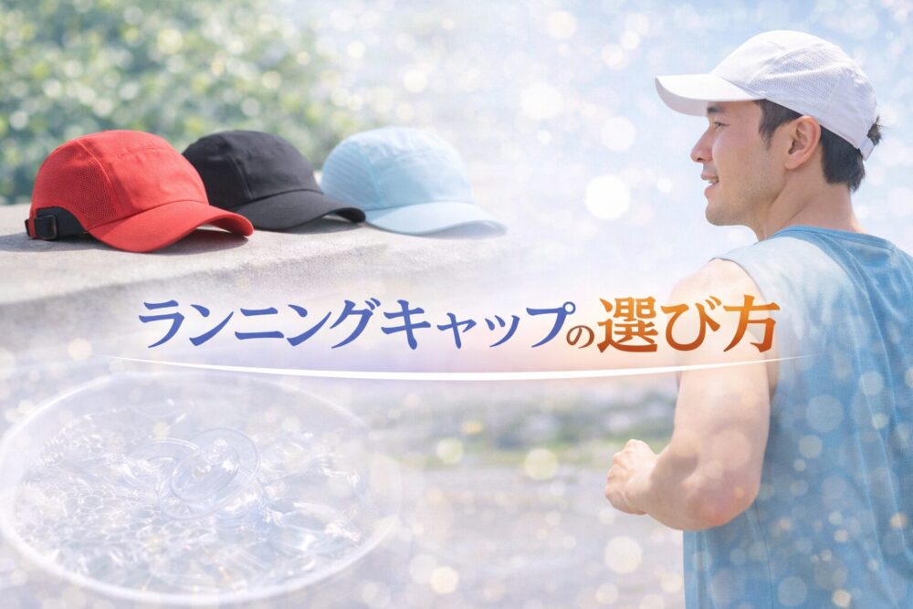 ランニングキャップの選び方は走る時期と時間を考えよう！