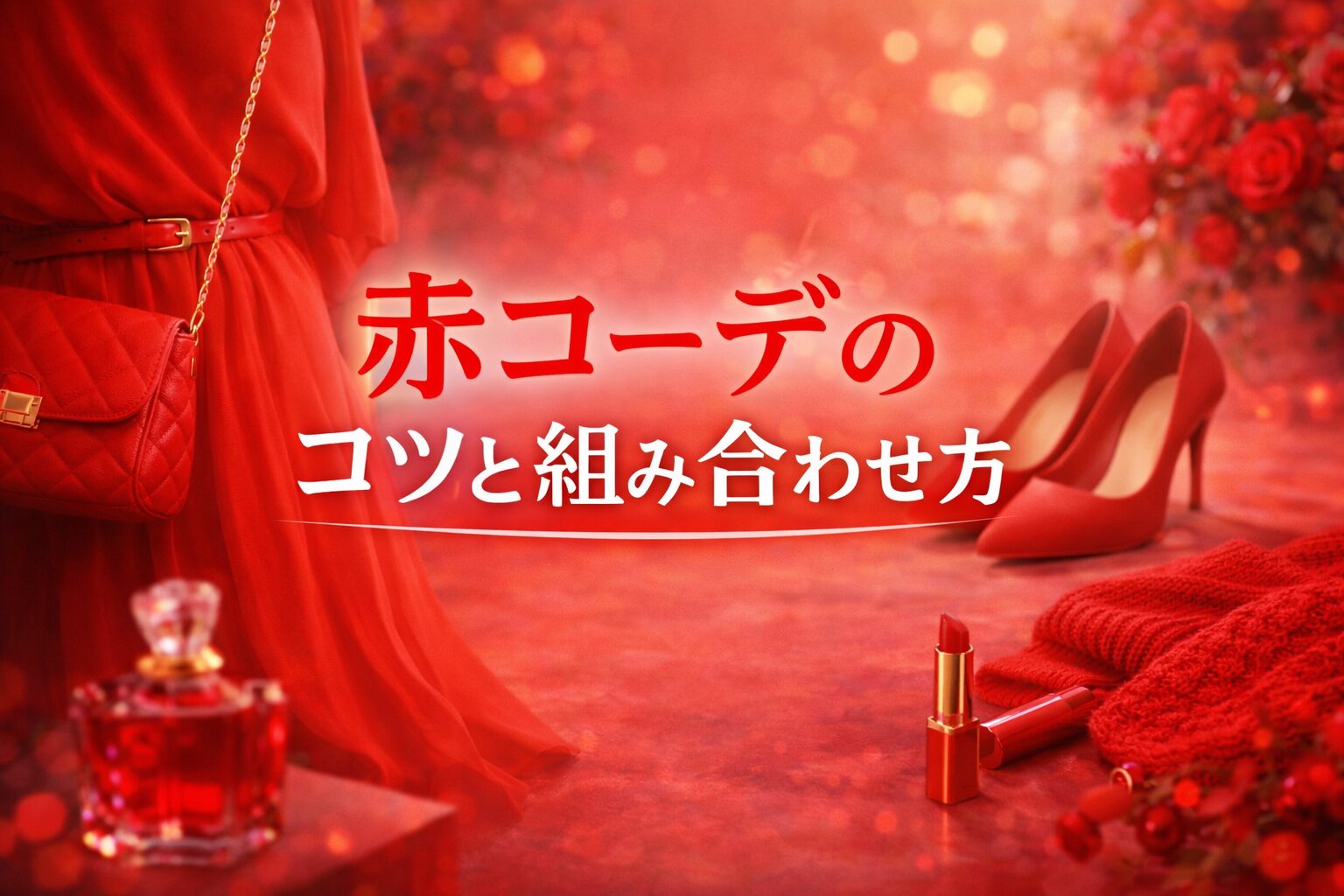 赤コーデを取り入れたい！レディース・メンズ別のポイント