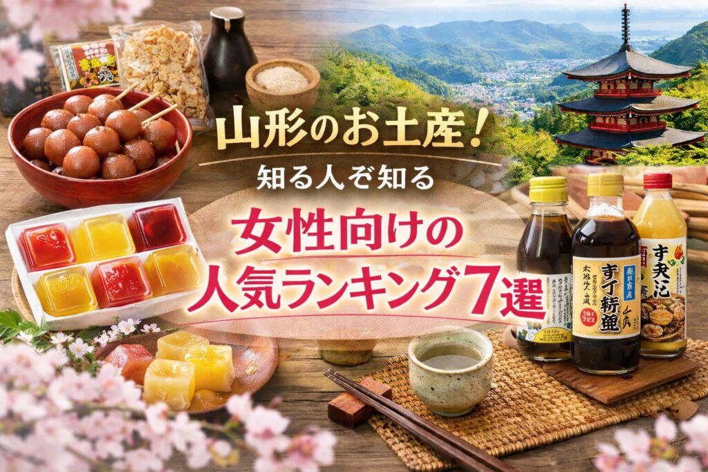山形のお土産！知る人ぞ知る女性向けの人気ランキング7選